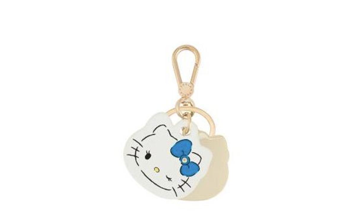 Llavero blanco de Hello Kitty