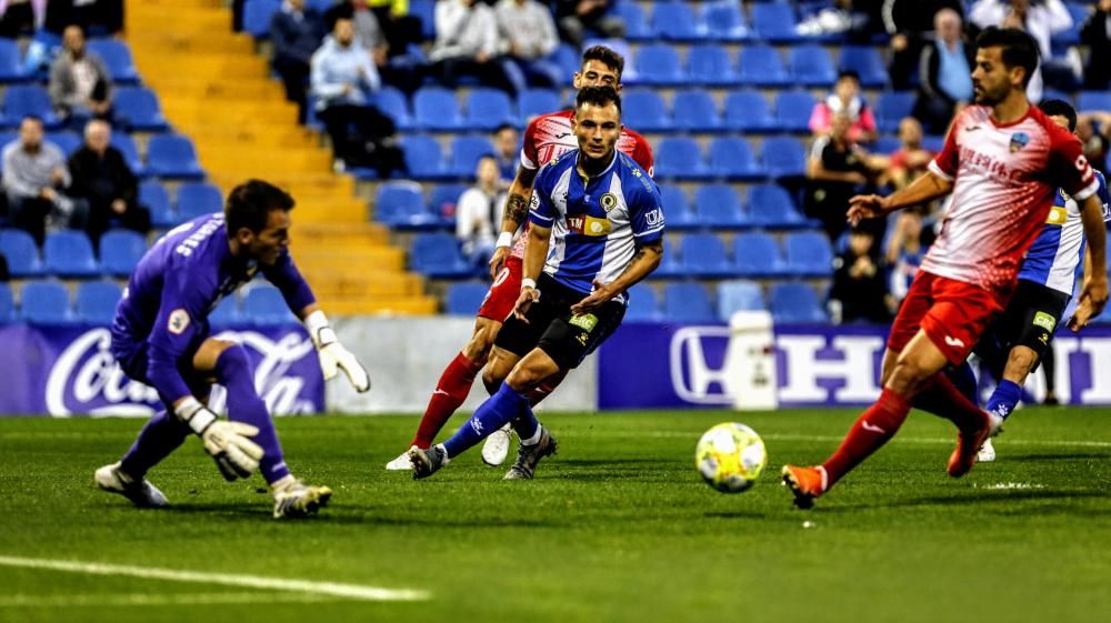 Hércules - Lleida: Las imágenes del partido