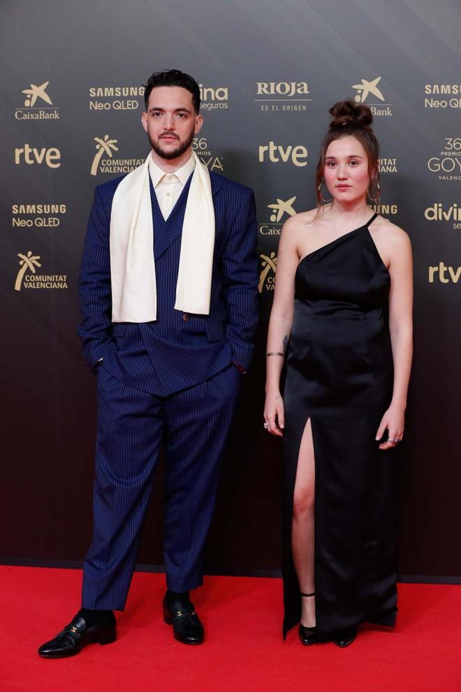 C. Tangana y Rita Payés siguen muy contentos en los Premios Goya 2022