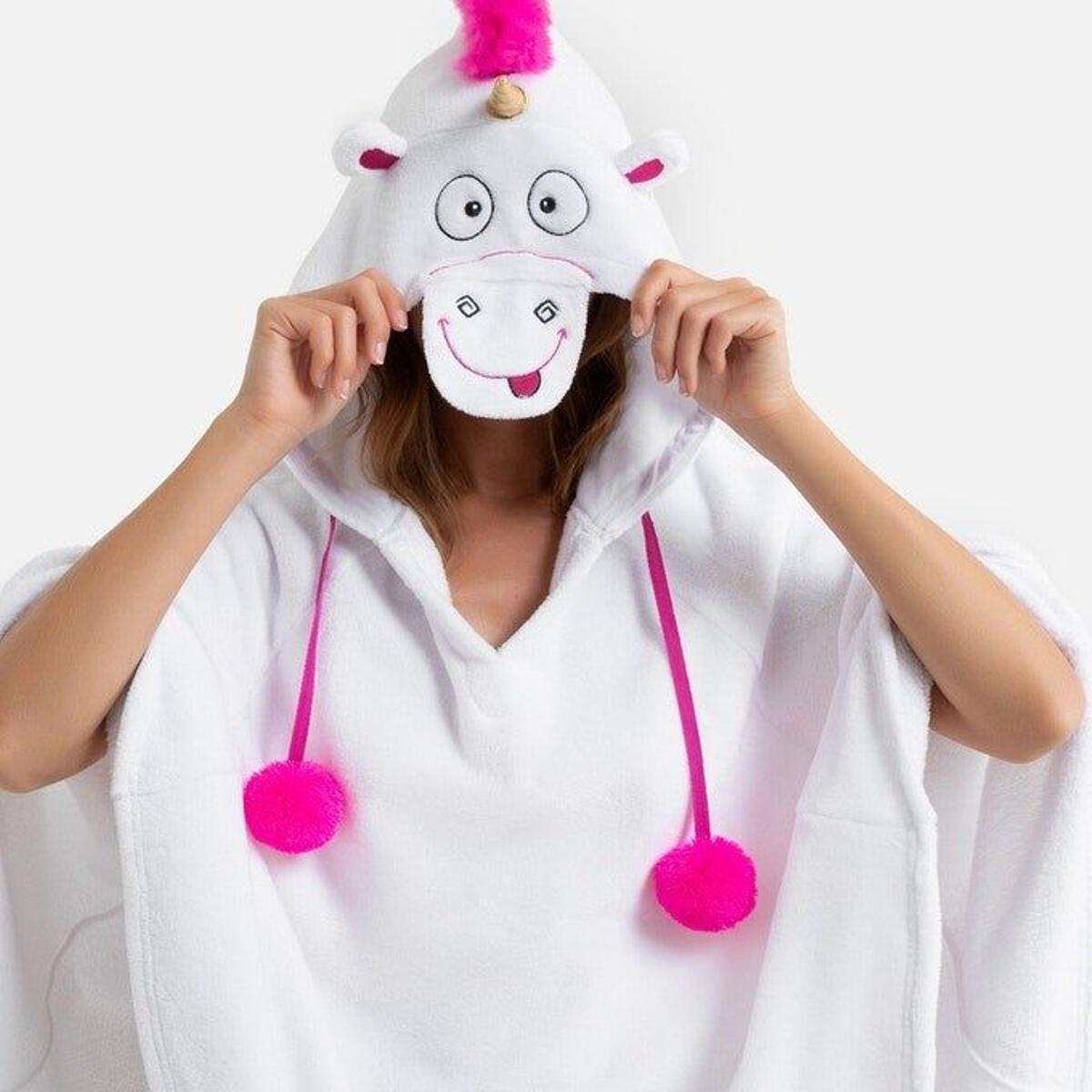 Poncho unicornio para estar por casa en La Redoute