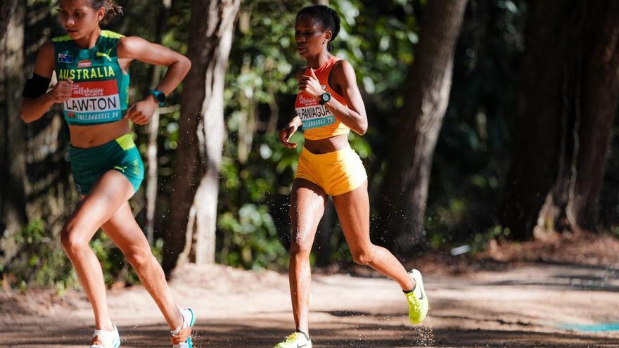 El acento santiagués sonó con fuerza en el Mundial de Cross de Tallahassee: las gemelas Paniagua, las mejores españolas