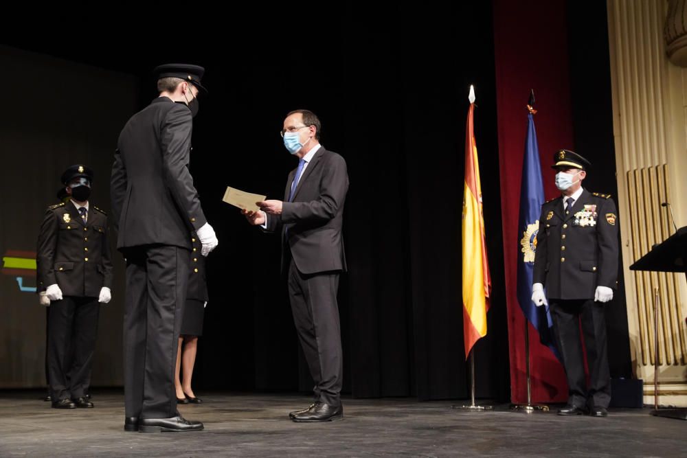 Jura del cargo de la Policía Nacional en Zamora.