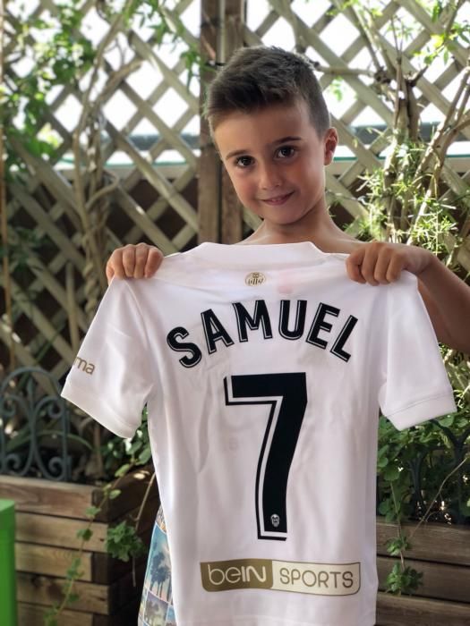 SAMUEL Con el ‘7’ de Guedes