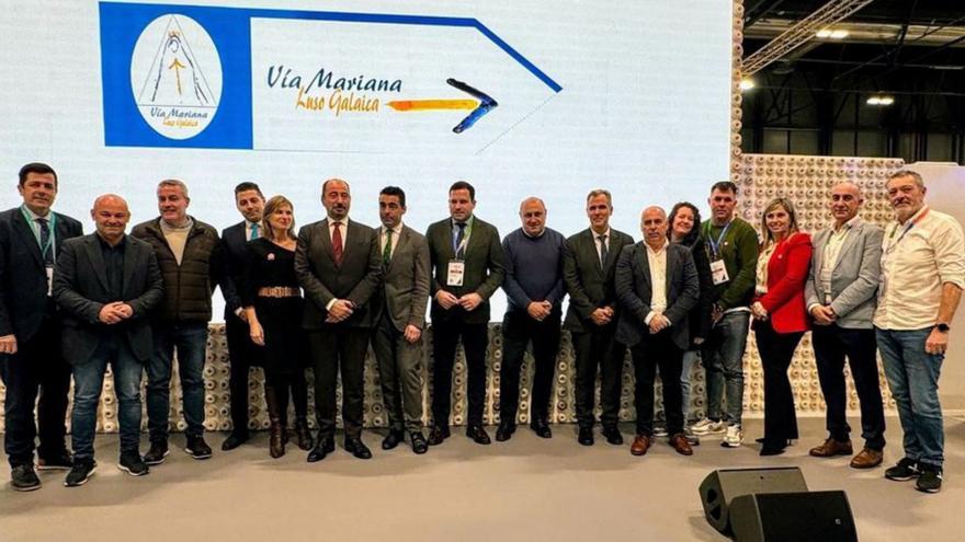 Presentación da Vía Mariana en FITUR . | // D.P.