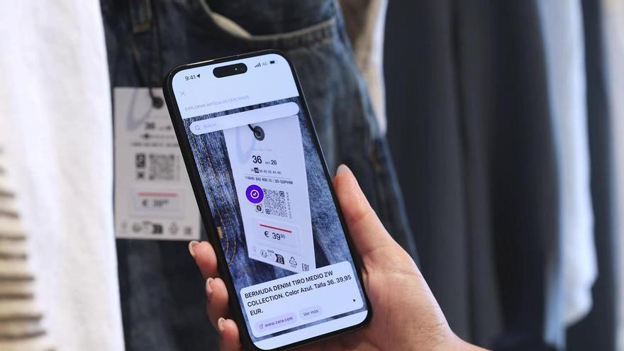 Inditex integra un sistema de etiquetado accesible en sus productos