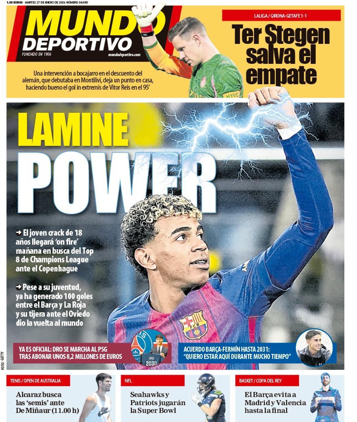 Las portadas de la prensa deportiva de hoy Las portadas de la prensa deportiva de hoy