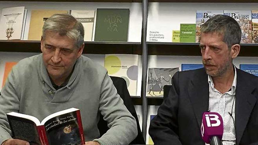 Miquel Àngel Vidal y Francesc M. Rotger presentaron el libro.