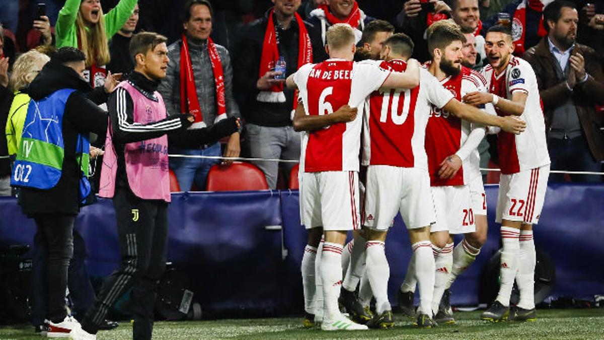 Así fue la lección del Ajax a la Juventus... pese a que acabó en empate