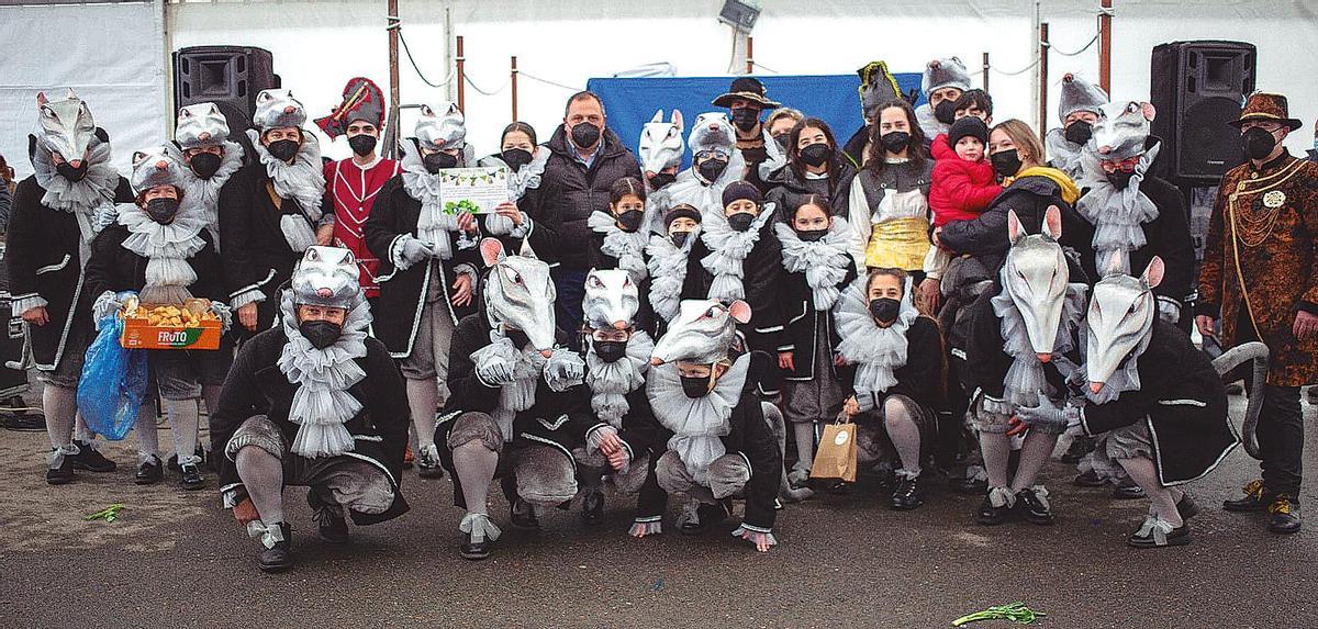 Participantes de una de las pasadas ediciones de este festejo.