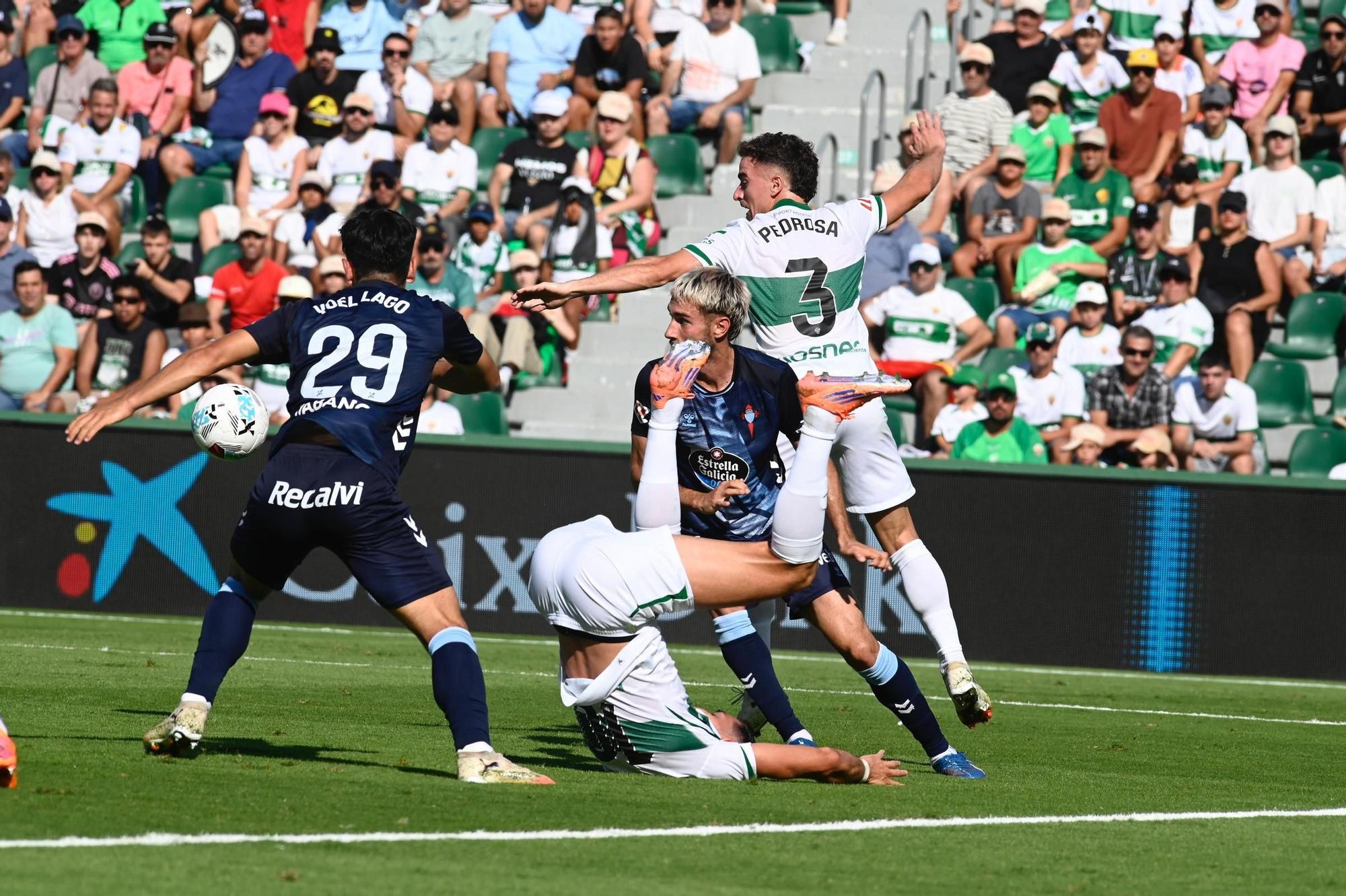 Las imágenes del Elche CF - Celta de Vigo