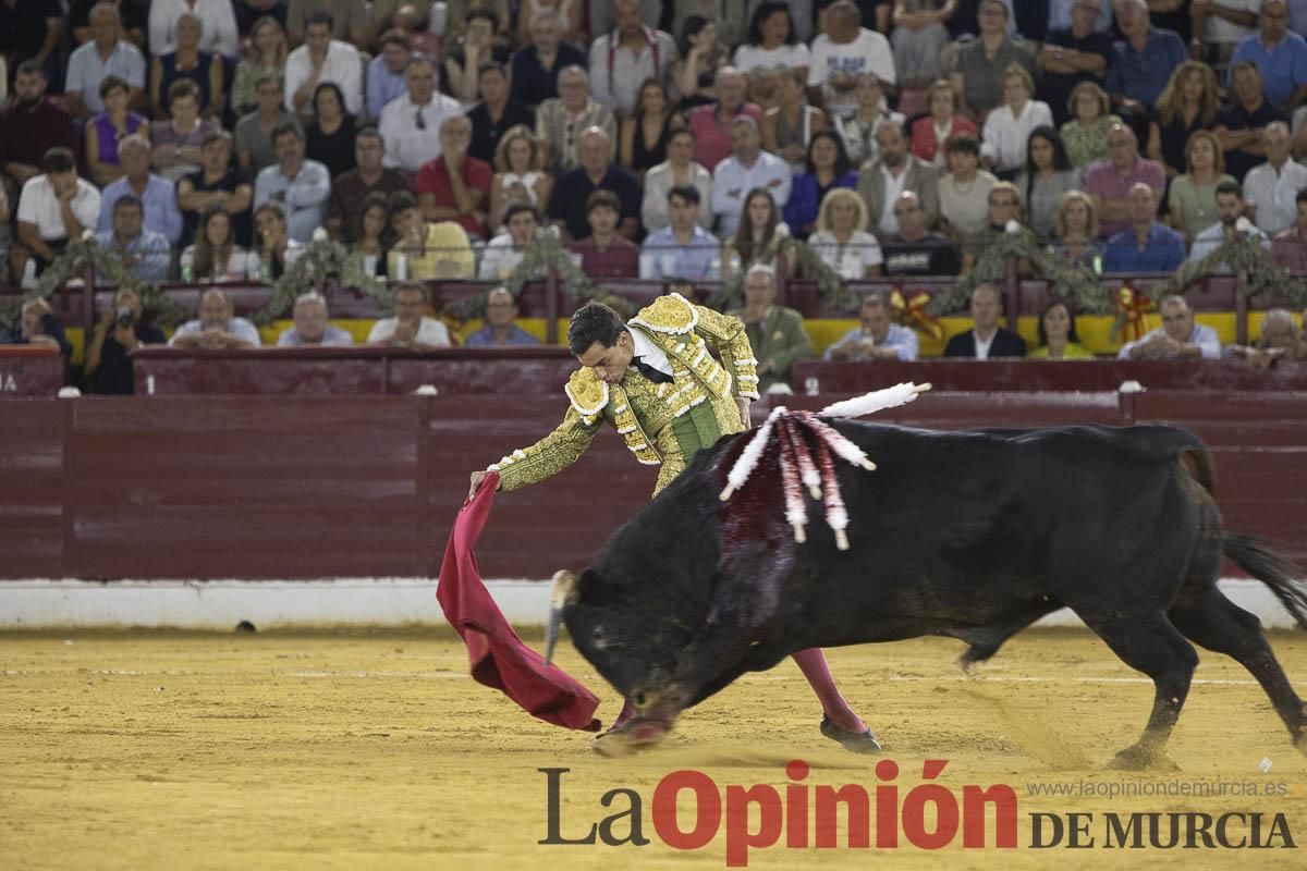 Cuarta corrida en la Feria Taurina de Murcia (Castella, Manzanares y Ureña)