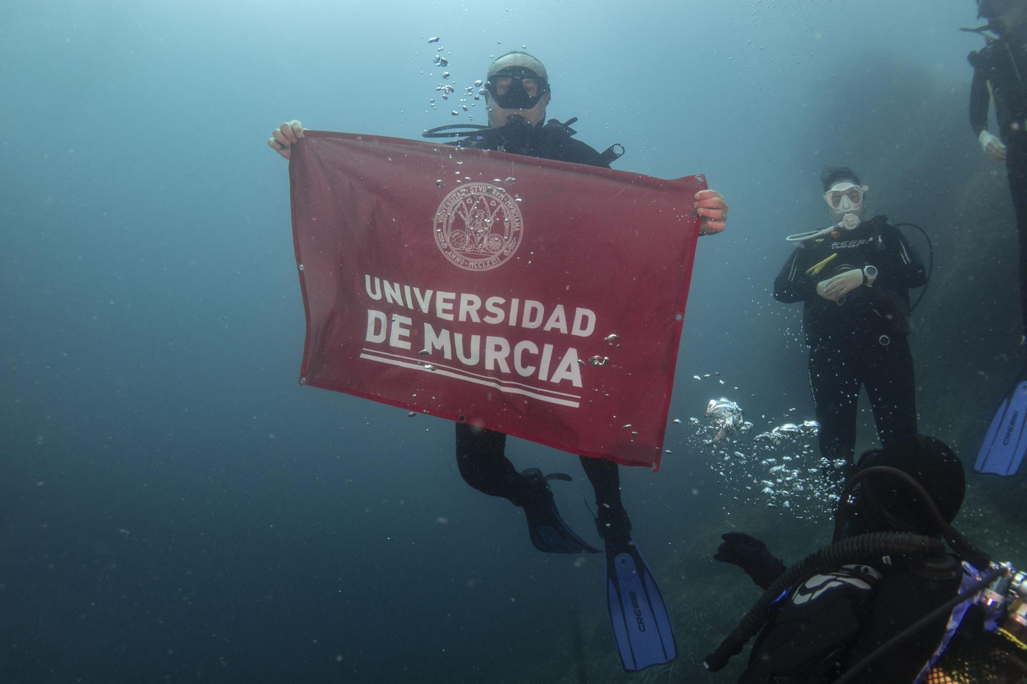 La Universidad de Murcia 'se moja' por los fondos marinos de Águilas