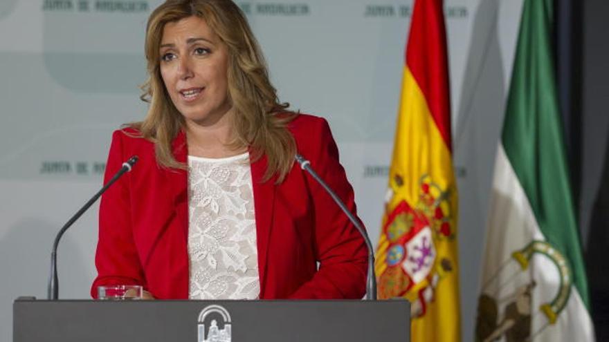 La presidenta de la Junta de Andalucía, Susana Díaz.