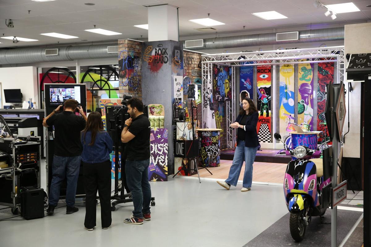 Una de las zonas del centro internacional que HP tiene en Sant Cugat