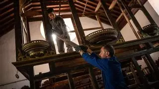 Santa Cruz recupera el único órgano de gran dimensión con cadereta de Canarias