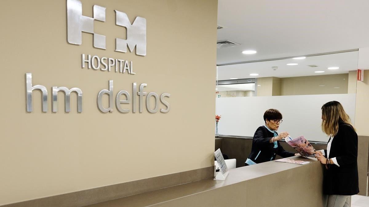 El Hospital HM Delfos de Barcelona.