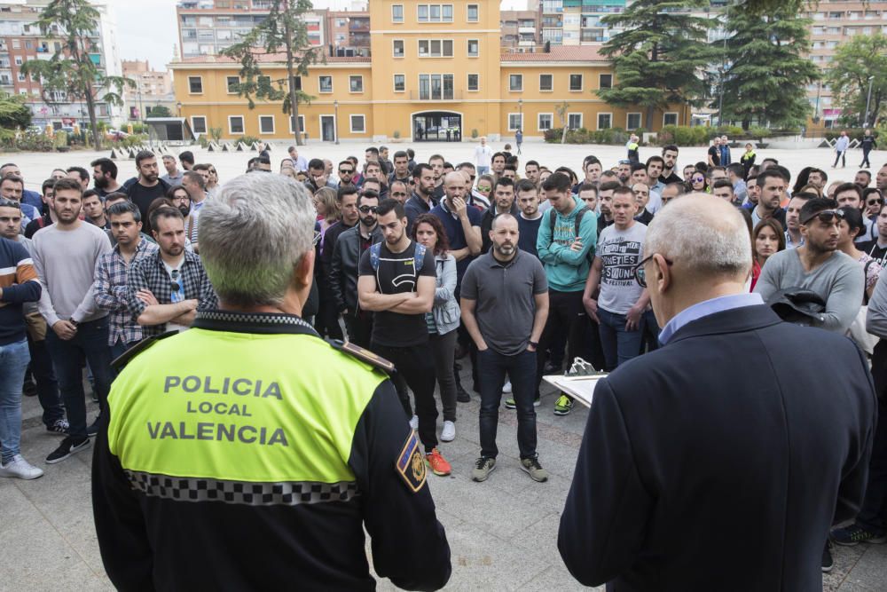 Medicion de altura en las oposiciones a Policia Local