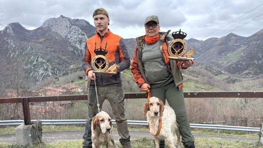 El Campeonato de España de caza de becadas, en la Reserva de Caza de Amieva, un éxito