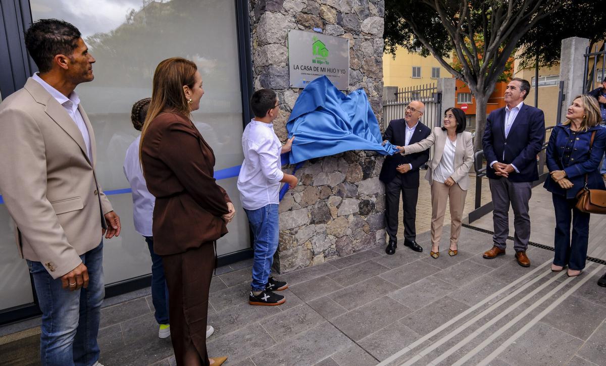 Inauguración de la nueva casa de la Asociación Mi Hijo y Yo en Tamaraceite