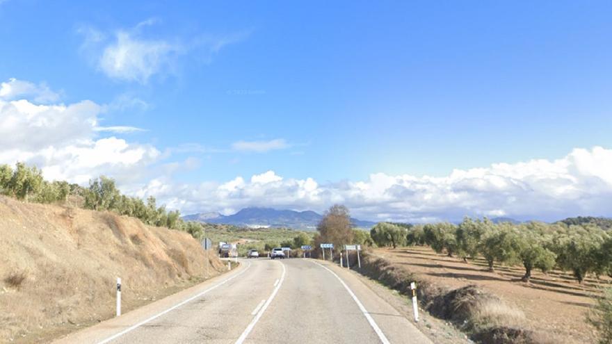 Carretera N 432 entre Espejo y el límite con la provincia de Jaén.