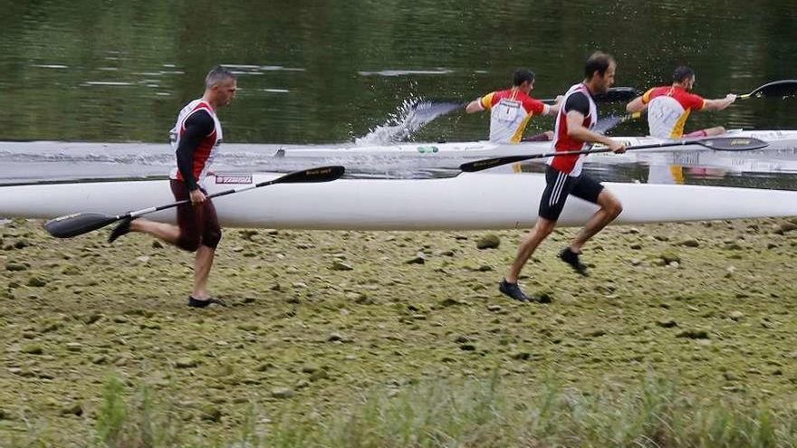 Emilio Merchán y Ramalho, en un porteo el pasado año.