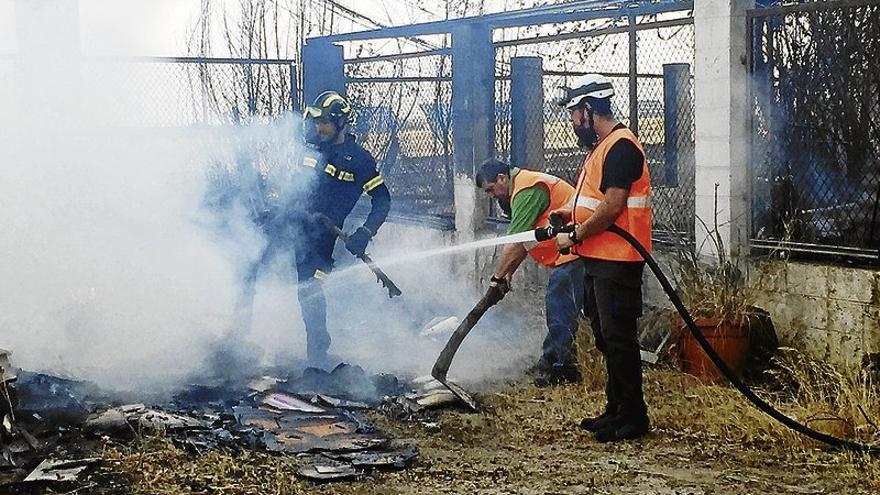 Baja el número de incendios en la localidad durante el verano