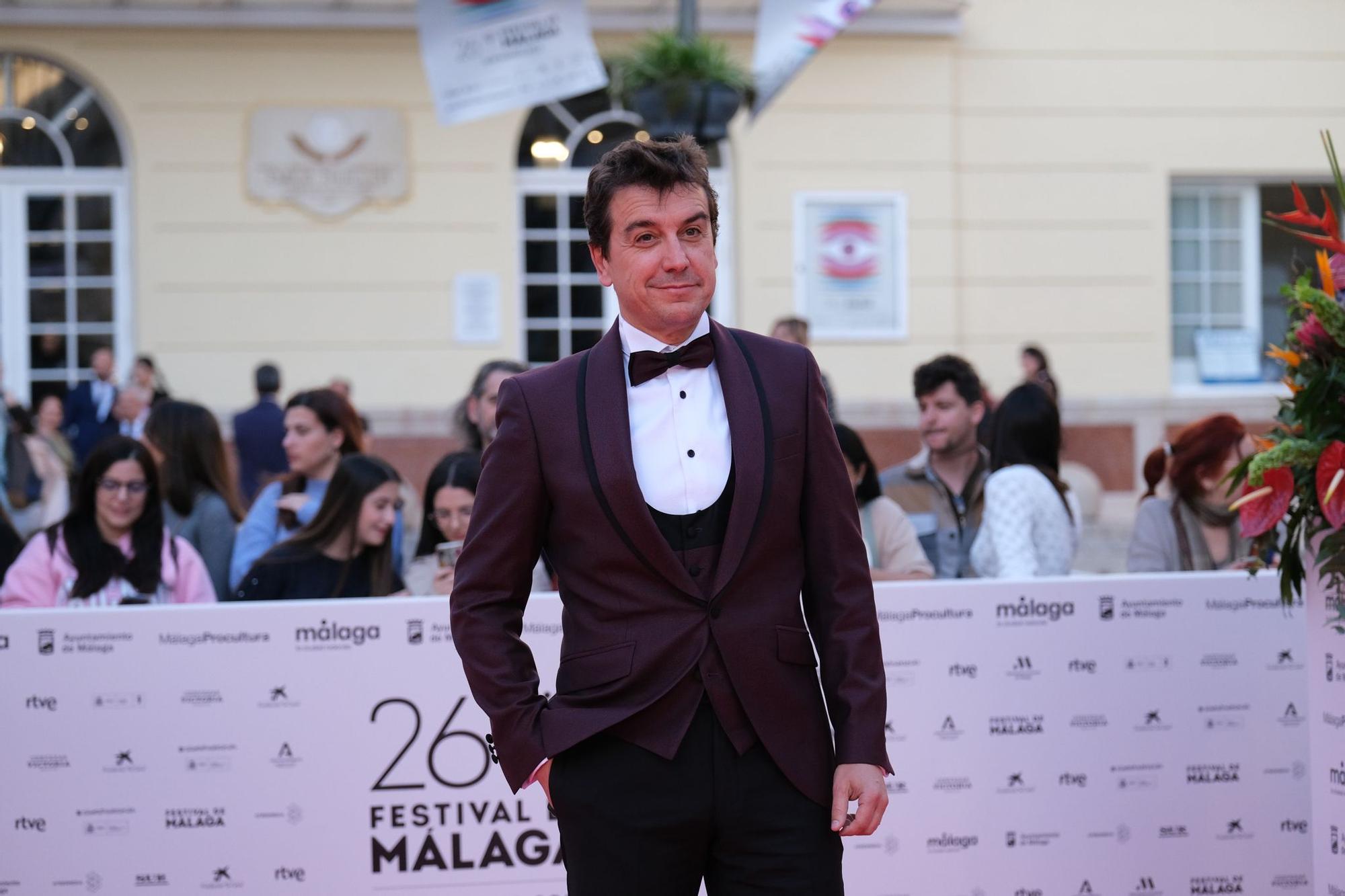 Las imágenes de la alfombra roja de la gala inaugural del 26 Festival de Málaga