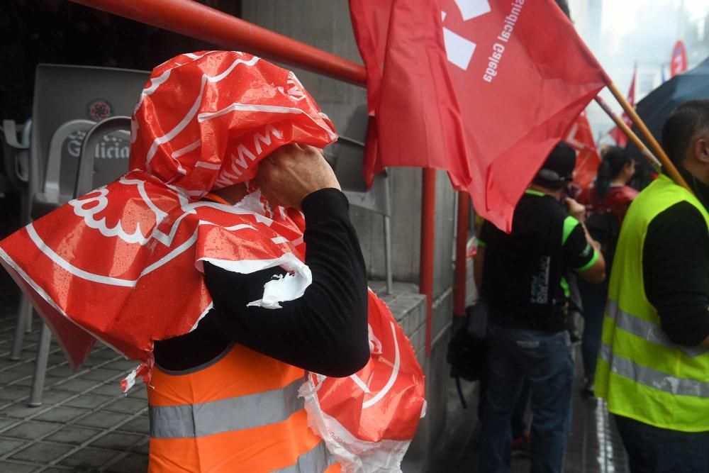 Los trabajadores afrontan la séptima jornada de huelga por el bloqueo de la negociación de un nuevo convenio colectivo.