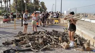 La noche de San Juan en las playas valencianas, al detalle