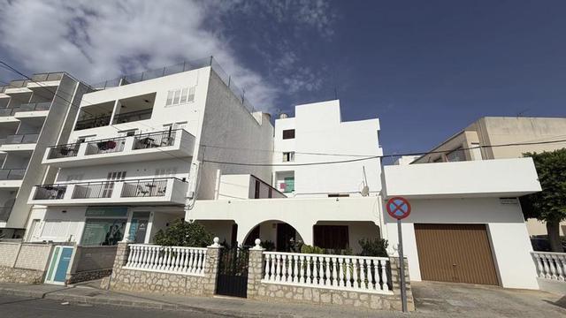 Una de las casas encalladas de Sant Antoni».