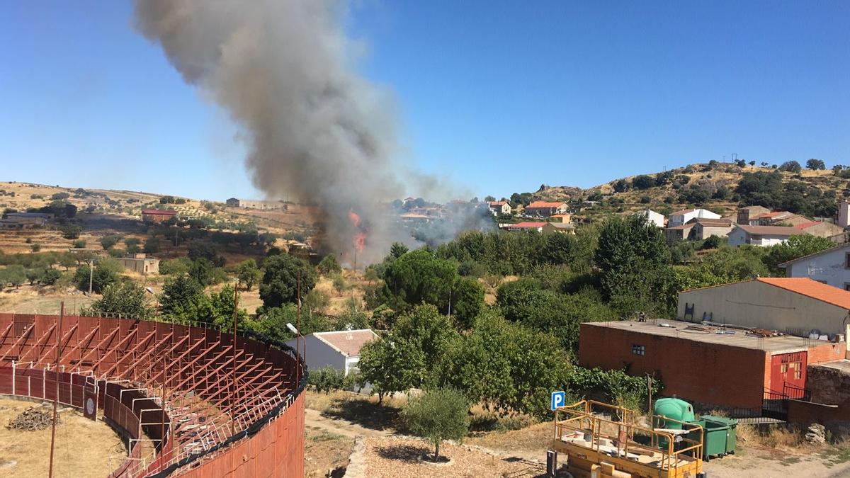 Incendio en Fermoselle