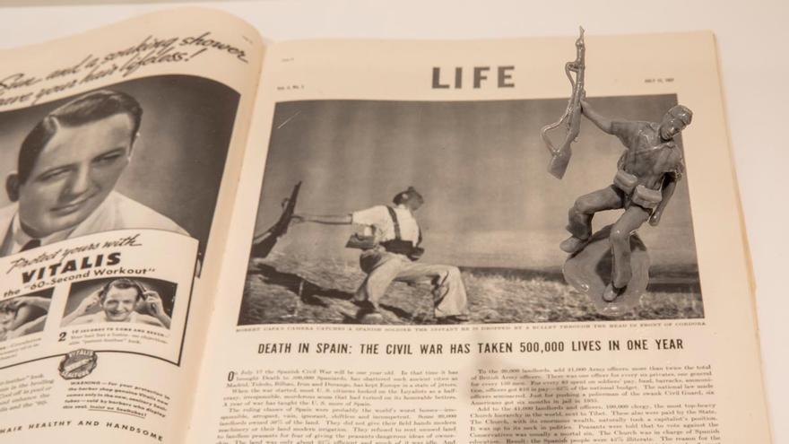 La foto de Robert Capa 'Muerte de un miliciano', protagonista de una exposición en el IVAM