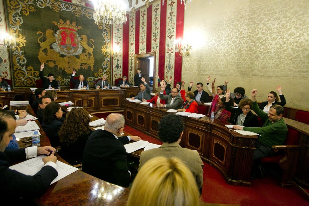 Ciudadanos y Partido Popular han votado en contra de los presupuestos