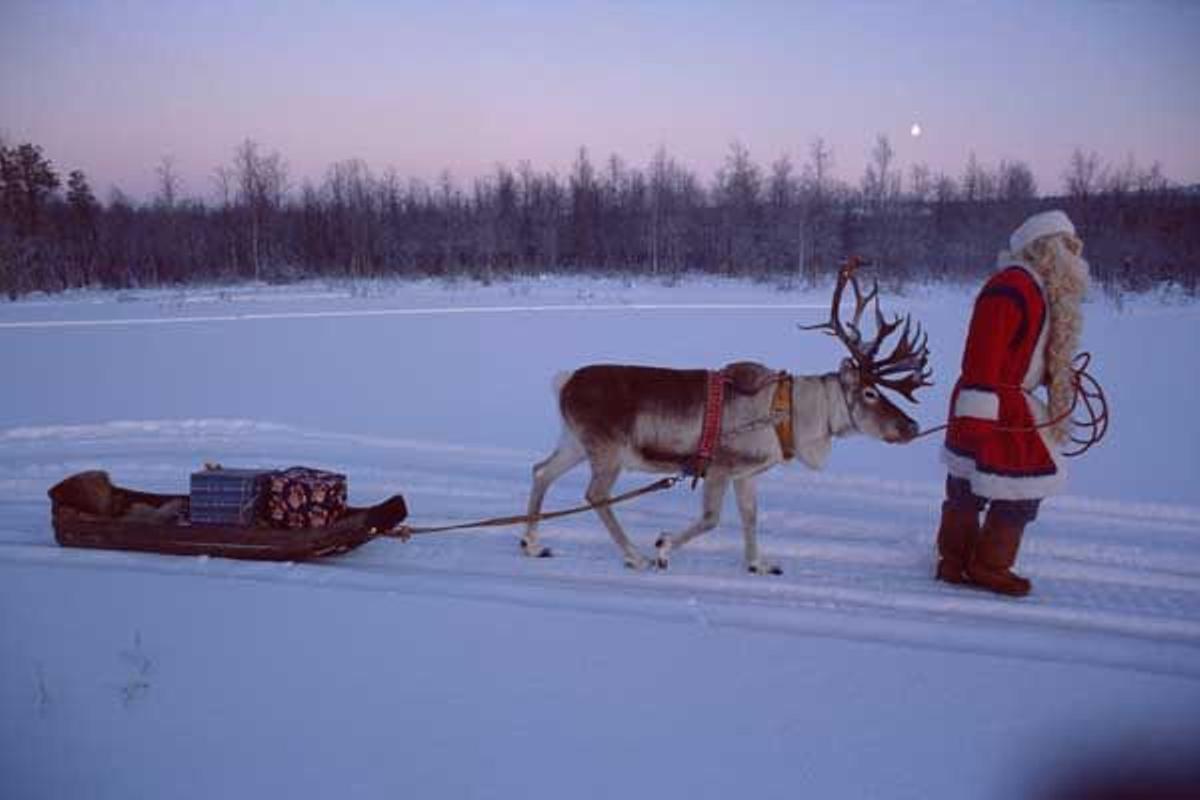 En Laponia hace frío