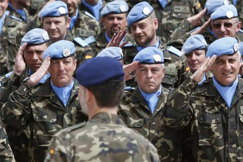 FOTOGALERÍA / Visita del Rey a la base de la Brigada de Cerro Muriano en Líbano