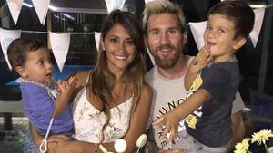 ecarrasco36622475 familia de messi thiago y mateo antonella roccuzzo cumplea o171020182025