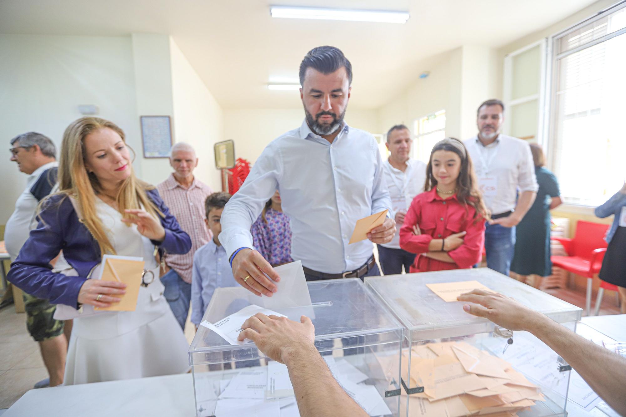 La jornada electoral del 28M en Orihuela