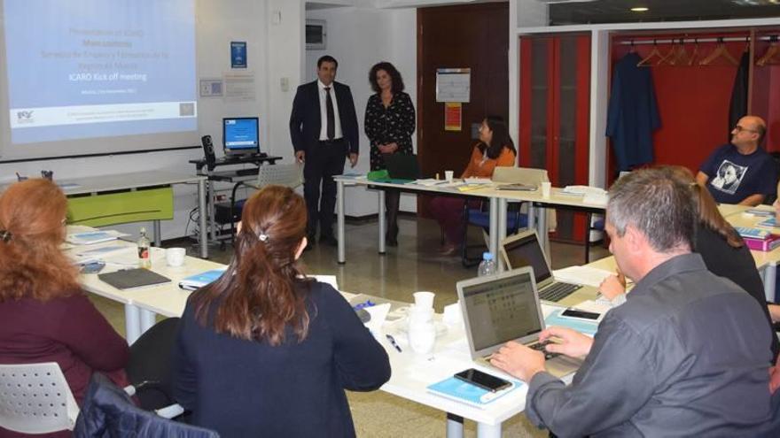 Participantes en el Proyecto &#039;Ìcaro&#039;, en una de las sesiones de trabajo.