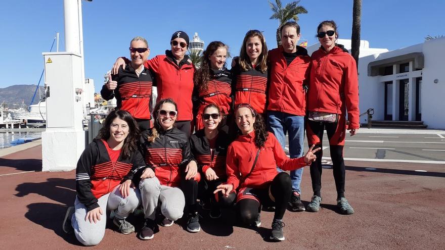 Primera posició de l’equip veterà femení del Xon’s Rem Empuriabrava a Sant Jaume d’Enveja