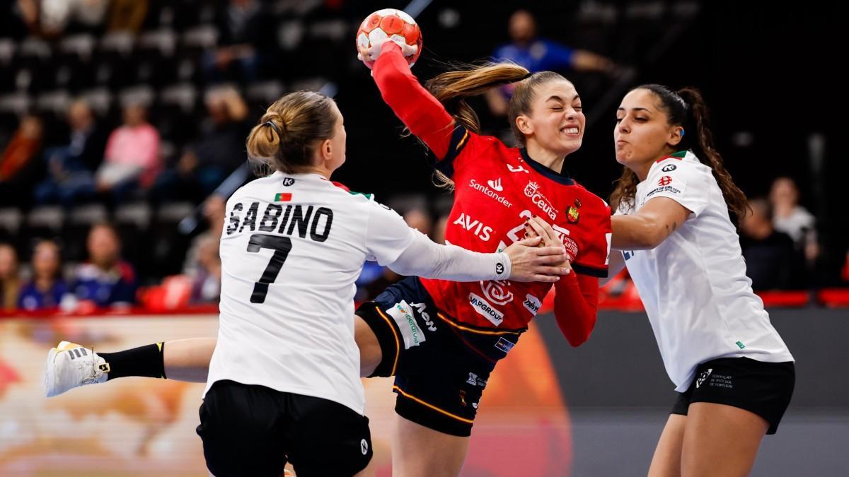 Acción del encuentro entre España y Portugal