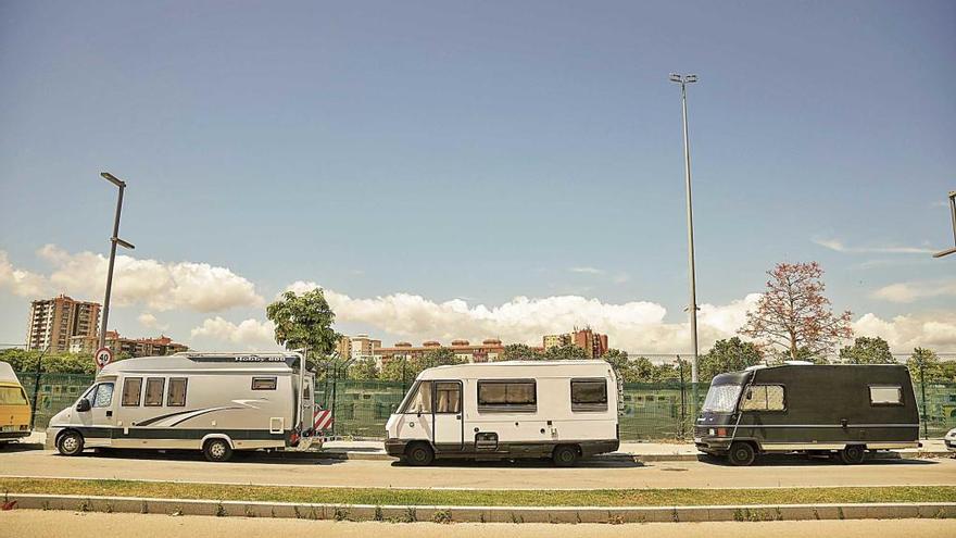 Las autocaravanas invaden la periferia de Palma