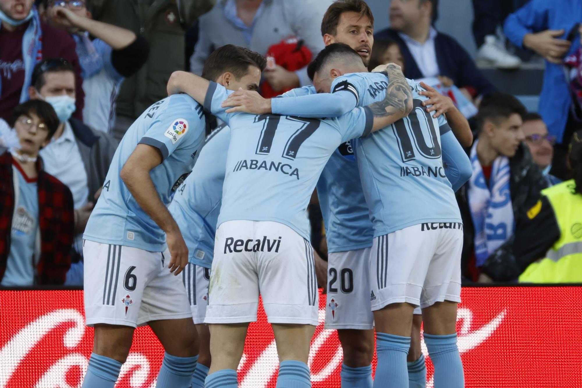 Así se está viviendo el cara a cara entre el Celta y el Madrid en Balaídos