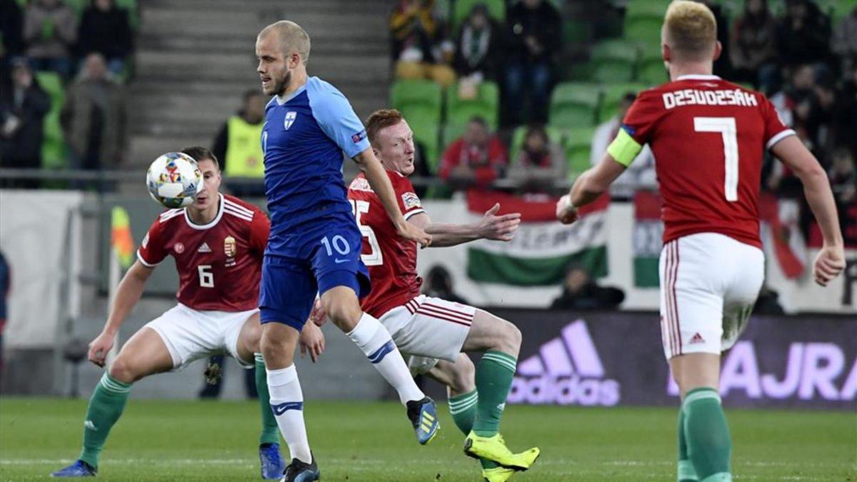 Szalai y Nagy fueron los autores de los goles