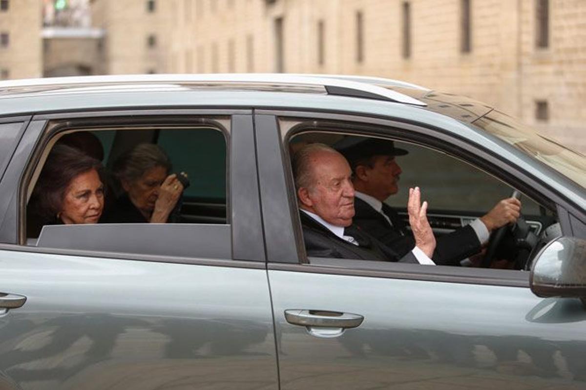 Los reyes eméritos, Juan Carlos y Sofía