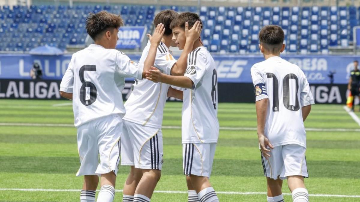 El Sub-12 del Real Madrid ha tenido asltibajos en Villarreal