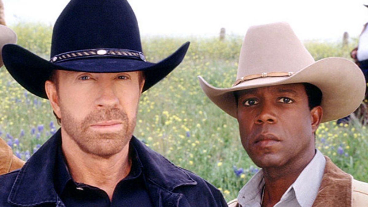 Chuck Norris y Clarence Gilyard Jr. en 'Walker, Ranger de Texas'