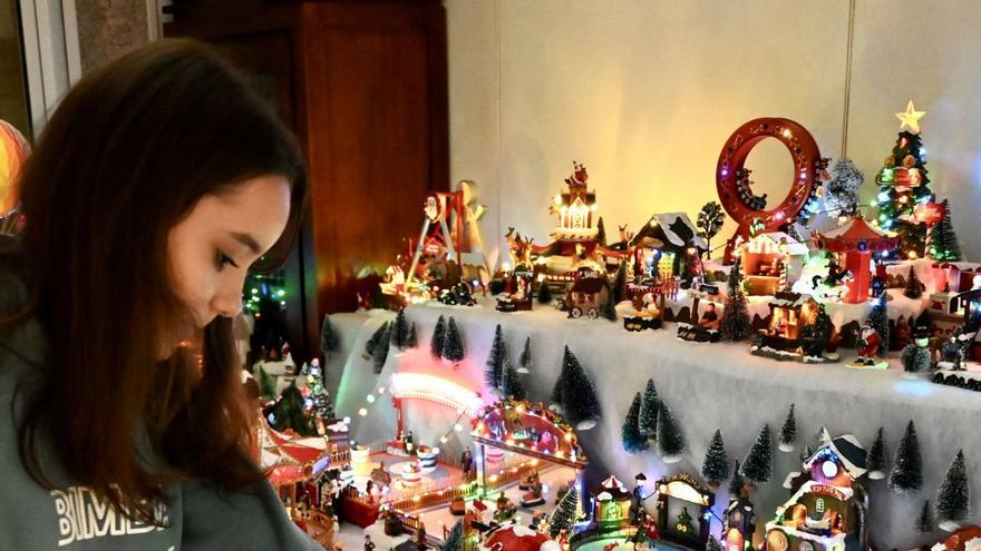 Los coleccionistas de la Navidad están en Monte Porreiro