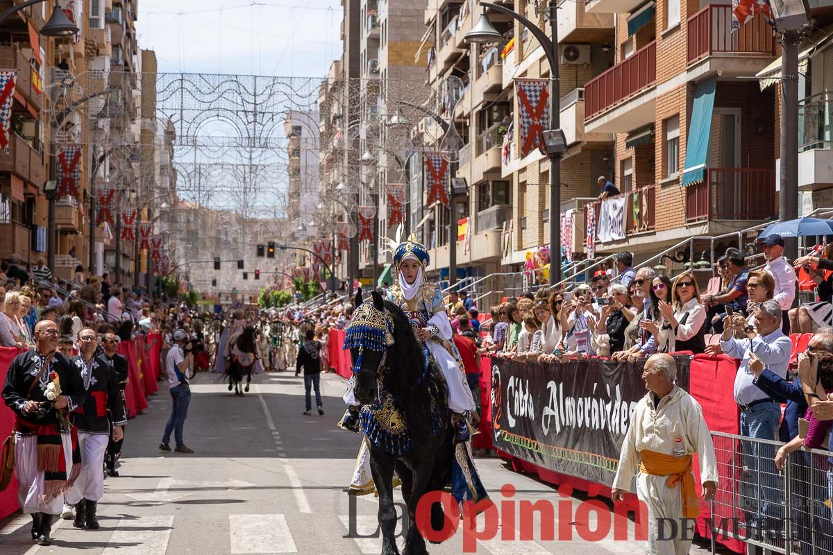 Desfile infantil del Bando Moro en las Fiestas de Caravaca