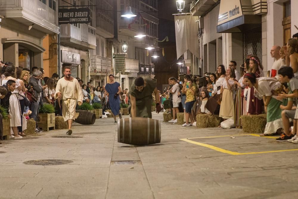 Abarrote en la Ciudad de los Caballeros en su viaje al Medievo