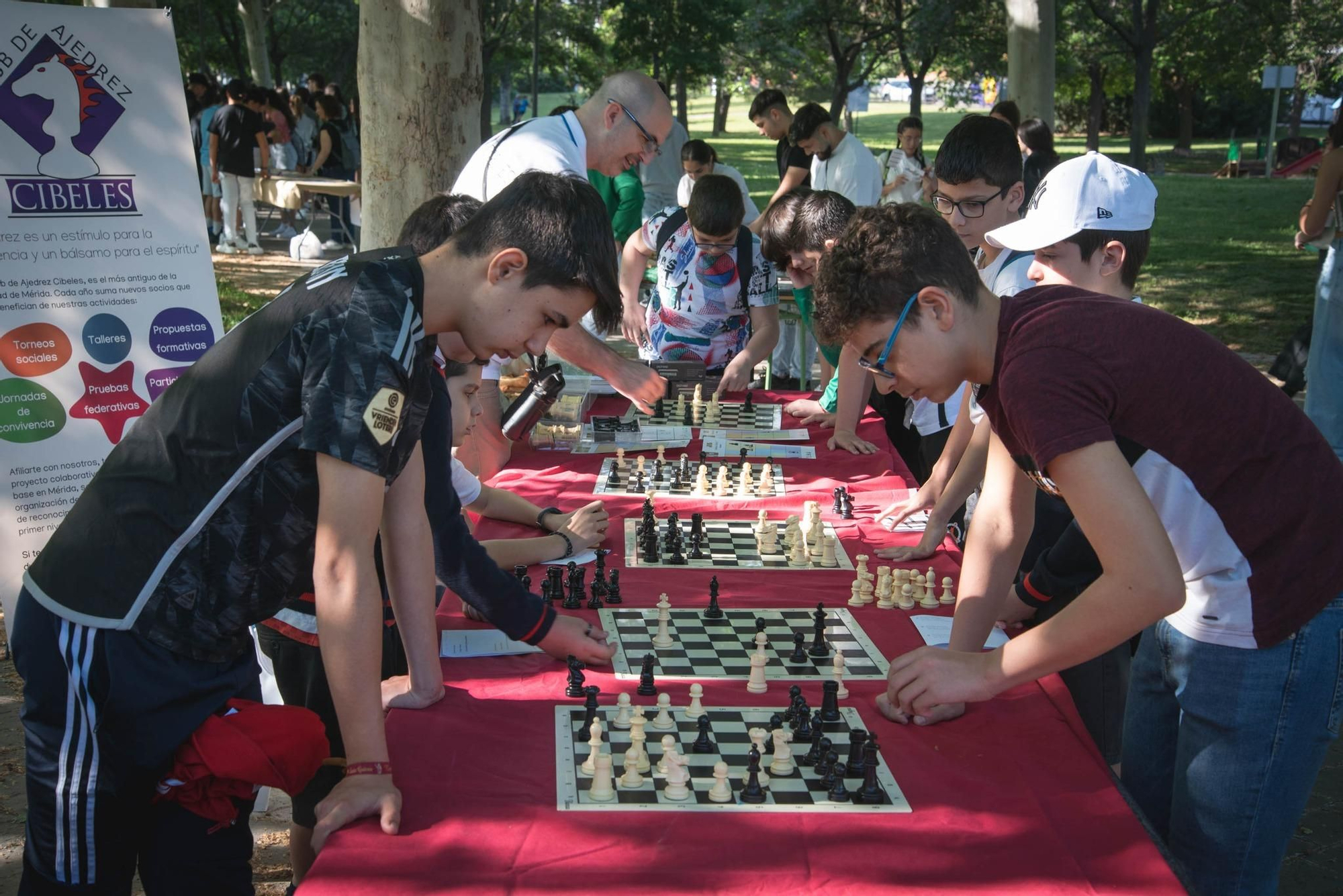 En Mérida las matemáticas se aprenden en el parque